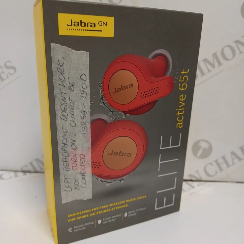 BOXED JABRA ELITE ACTIVE 65T EARBUDS