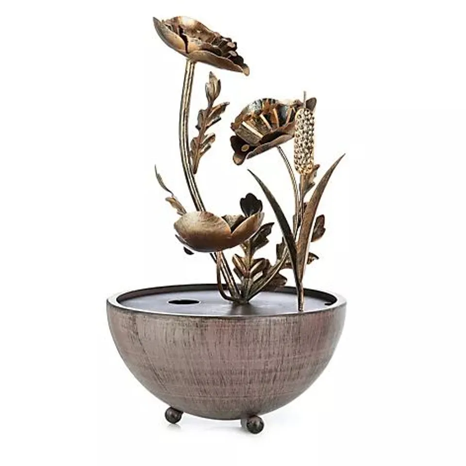 GARDEN REFLECTIONS FLORAL STEMS WATER FEATURE