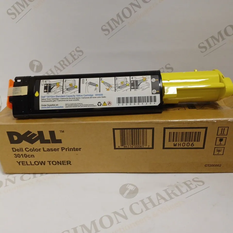 DELL 3010CN YELLOW TONER CARTRIDGE 