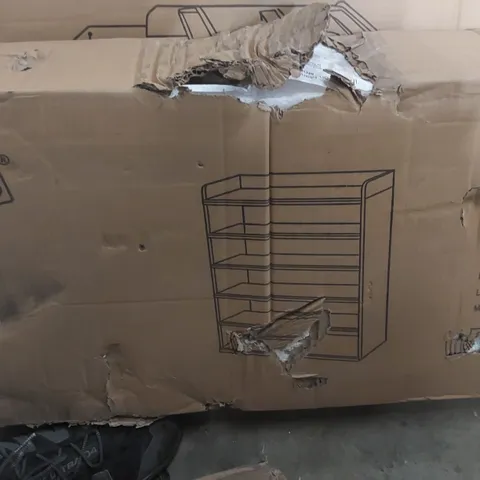 BOXED NEO WHITE SHELVING UNIT