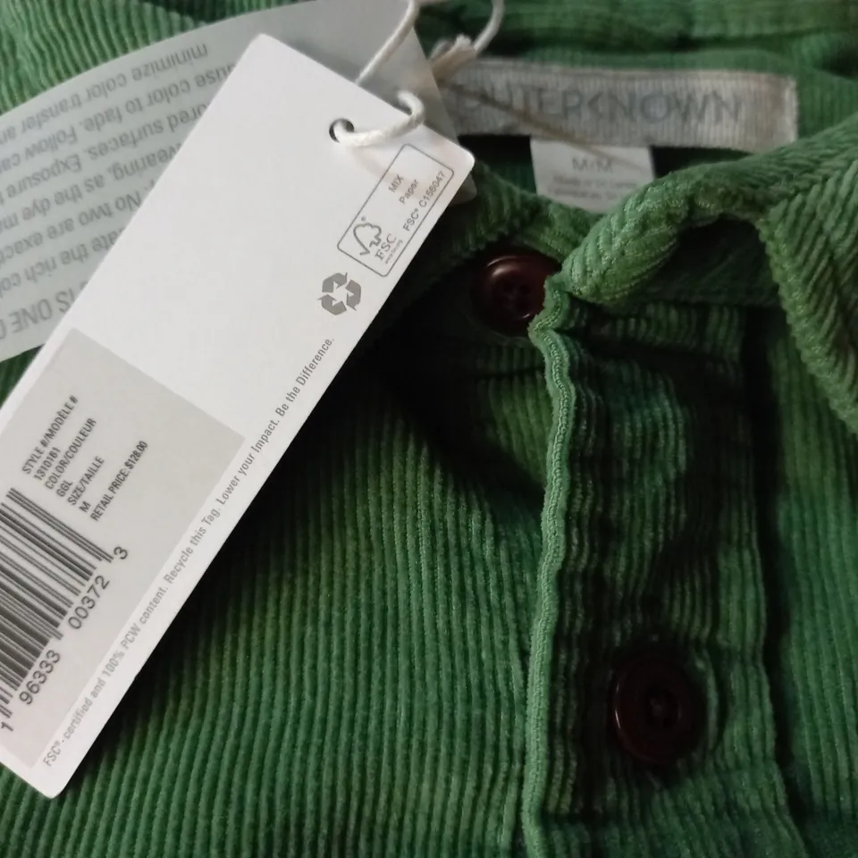 OUTER NOWN GREEN SHIRT - M