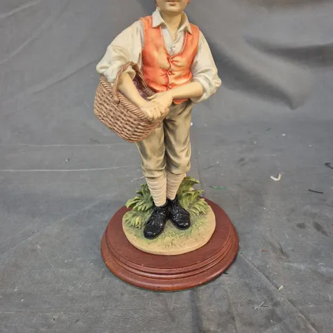 THE LEONARDO COLLECTION GATHERING FRUIT FIGURINE (1988)