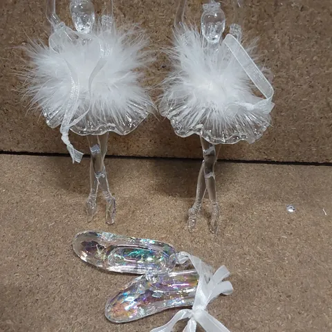 BALLERINA TREE DECORATIONS SET OF 3