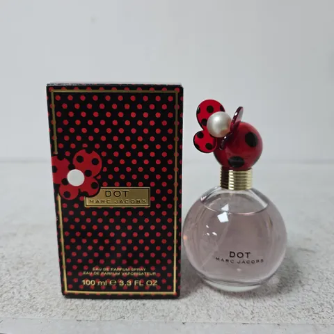 BOXED MARC JACOBS DOT 100ML EAU DE PARFUM - COLLECTION ONLY 