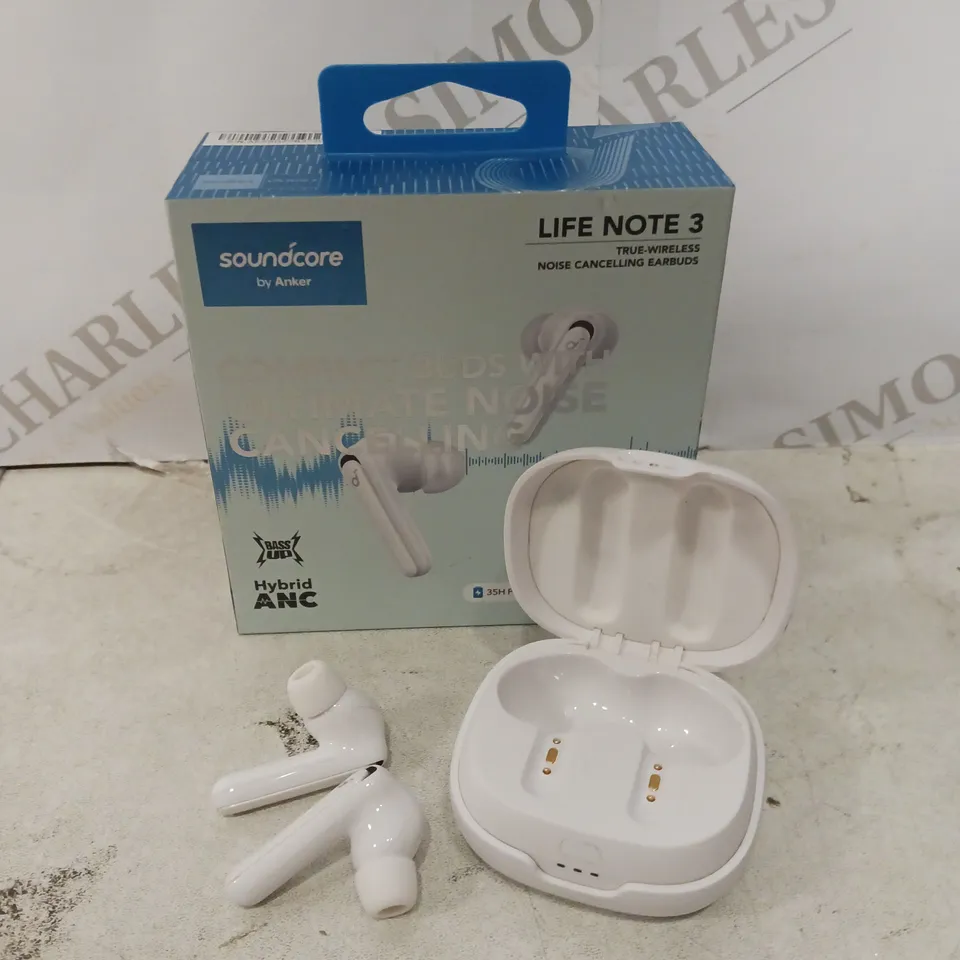 BOXED ANKER SOUNDCORE LIFE NOTE 3 TRUE WIRELESS EARPHONES 