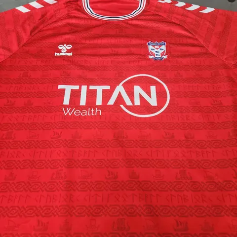 YORK CITY FC FOOTBALL SHIRT –PEARCE 10 - SIZE UNSPECIFIED