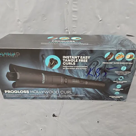 BOXED REVAMP PROGLOSS HOLLYWOOD CURL AUTOMATIC ROTATING SYSTEM