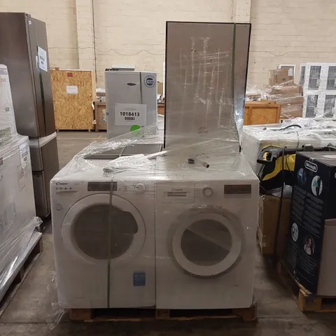 PALLET OF APPROXIMATELY 4 UNPROCESSED RAW RETURN WHITE GOODS TO INCLUDE;