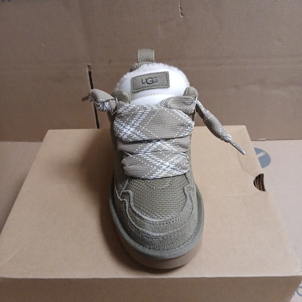 UGG GREEN SNEAKERS BOXED UK SIZE 3