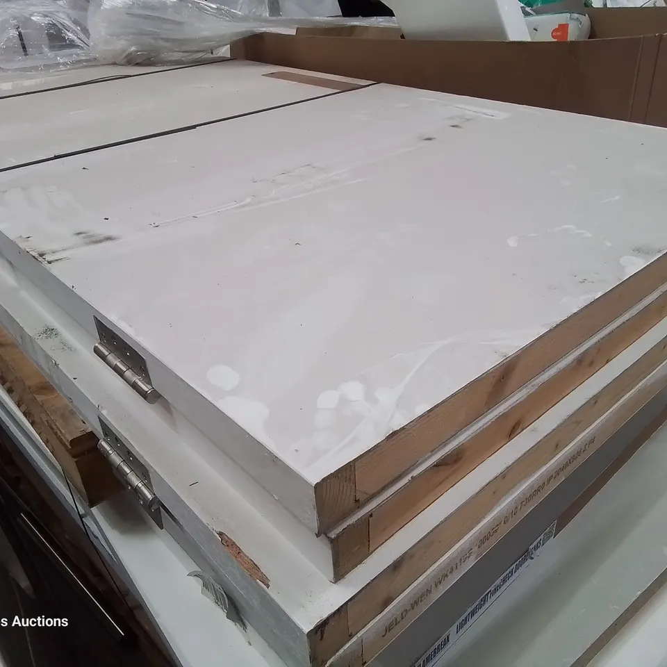 PALLET OF SIX FIRE DOORS