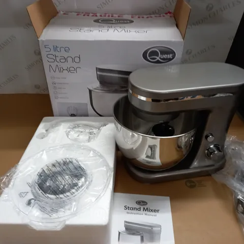 BOXED QUEST 5-LITRE STAND MIXER