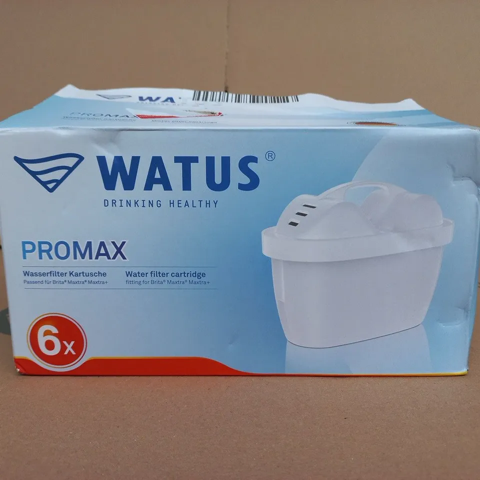WATUS PROMAX WATER FILTER CARTRIDGES – BOX OF 6