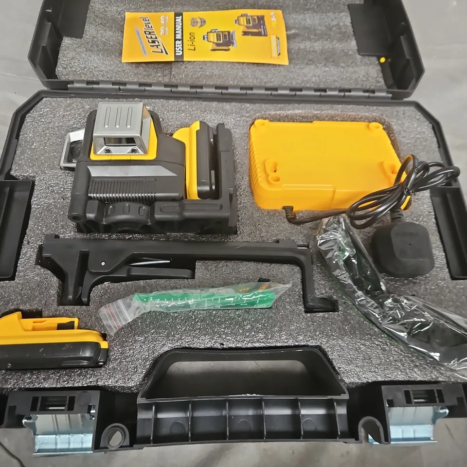 Self-Leveling Laser Level Kit in Carry Case 