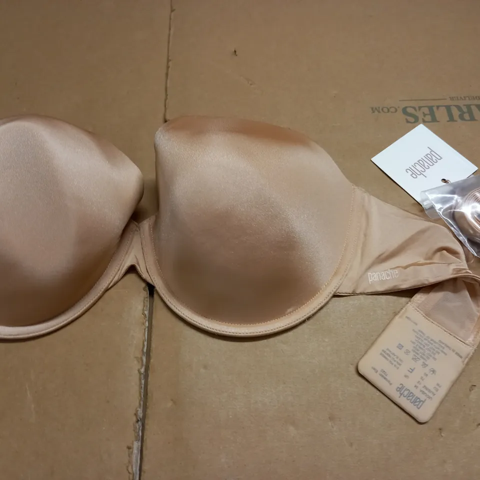 PANACHE PORCELAIN ELAN STRAPLESS BRA IN CHAI - UK 34 F