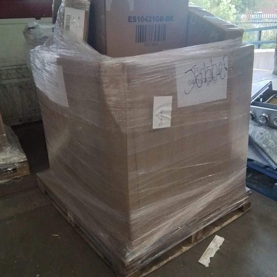PALLET OF ASSORTED FLATPACKED PRODUCTS AND ITEMS