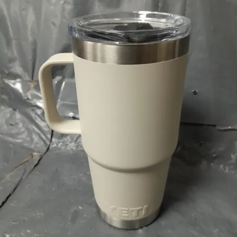 YETI TUMBLER MUG IN BEIGE