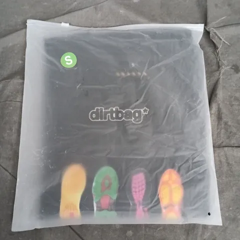 BAGGED DIRTBAG MULTICOLOURED FOOTPRINT T-SHIRT - SMALL