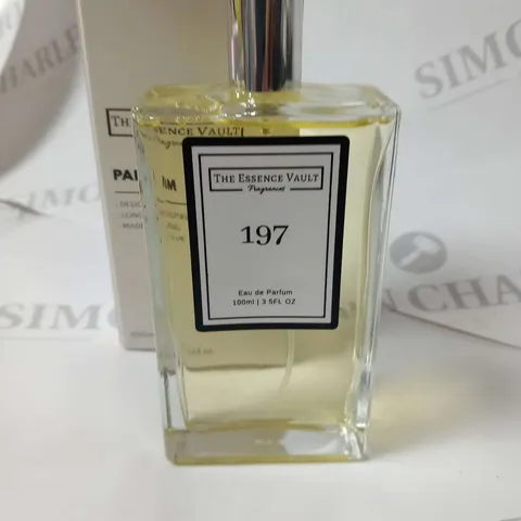 BOXED THE ESSENCE VAULT FRAGRANCES PARFUM NO 197 100ML