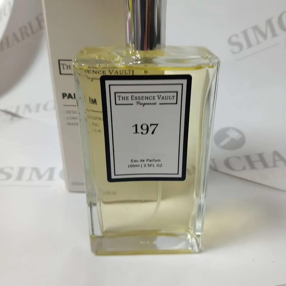BOXED THE ESSENCE VAULT FRAGRANCES PARFUM NO 197 100ML