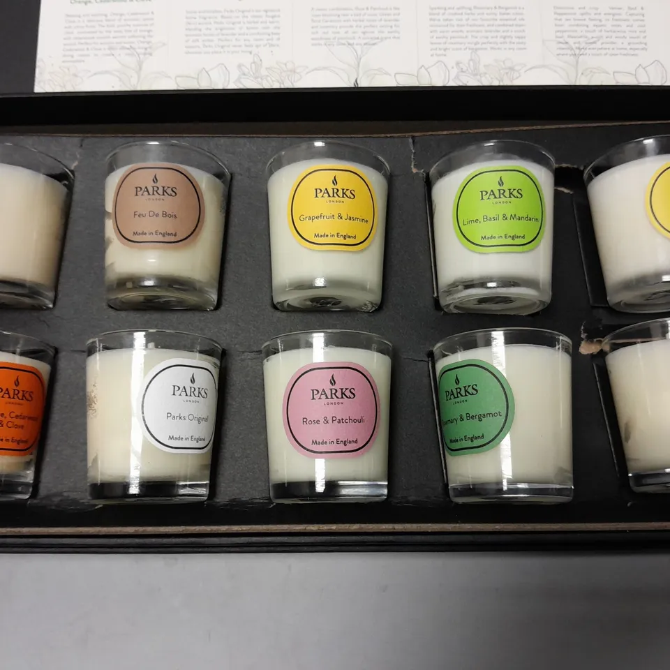 BOXED PARKS VINTAGE AROMATHERAPY DISCOVERY SET NO 1