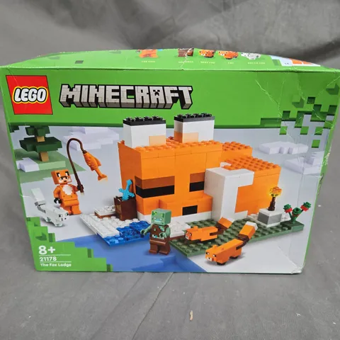 BOXED LEGO MINECRAFT 21178 THE FOX LODGE