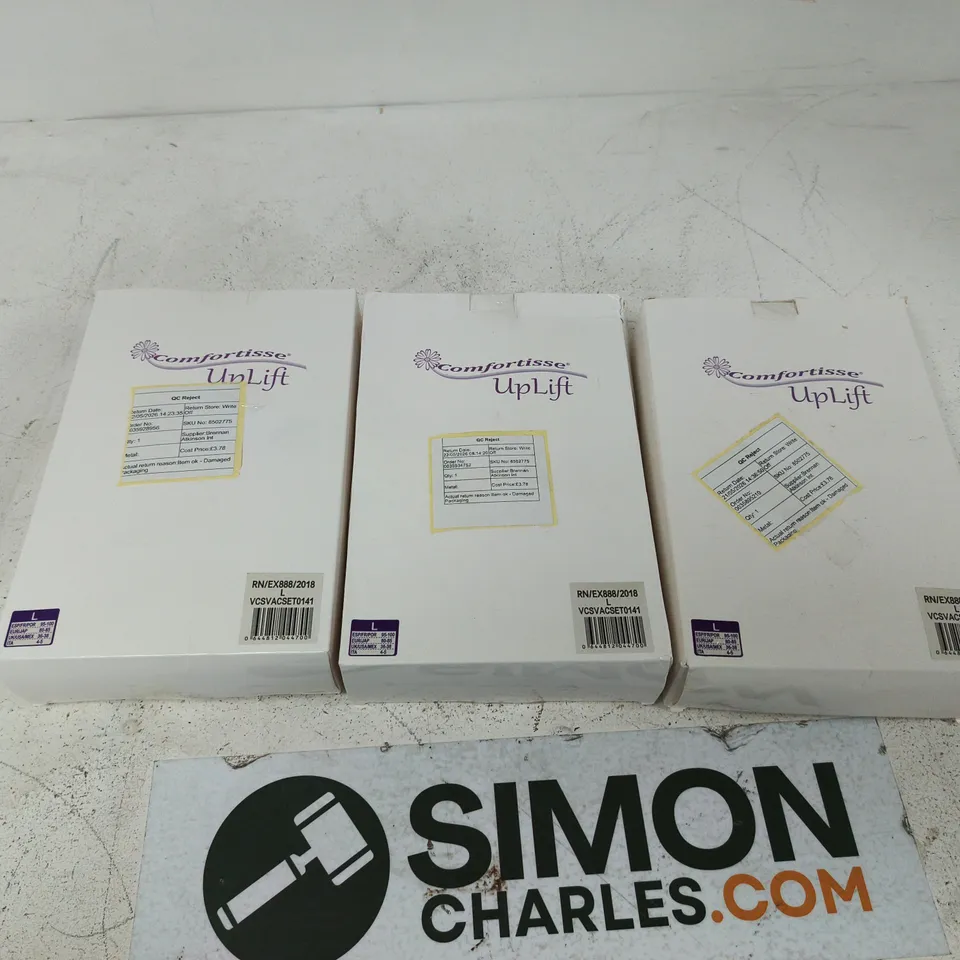 COMFORTISSE UPLIFT - SET OF 3 BOXED WOMEN'S SHAPEWEAR, SIZE L