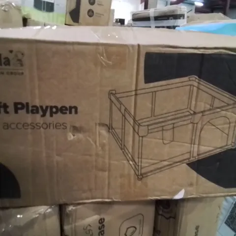 BOXED KIDOOLA SOFT PLAYPEN WITH ACCESSORIES