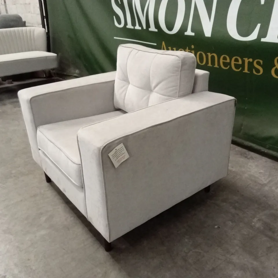 ZENA FABRIC ARMCHAIR - NATURAL RRP £549