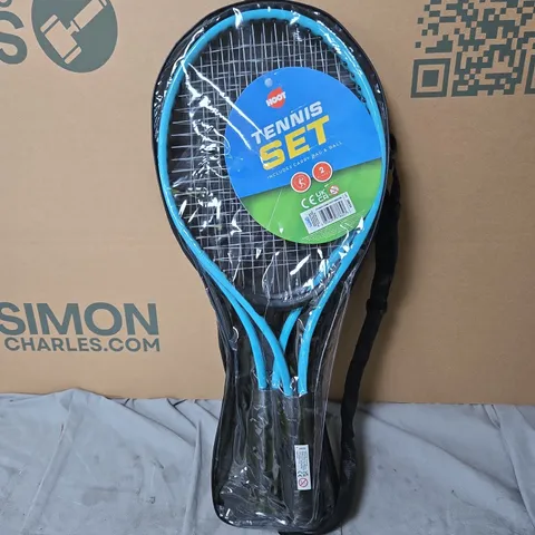Tennis Set - 2 Rackets with Carry Bag
