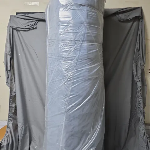 LARGE GREY UPHOLSTERED MATTRESS - COLLECTION ONLY 
