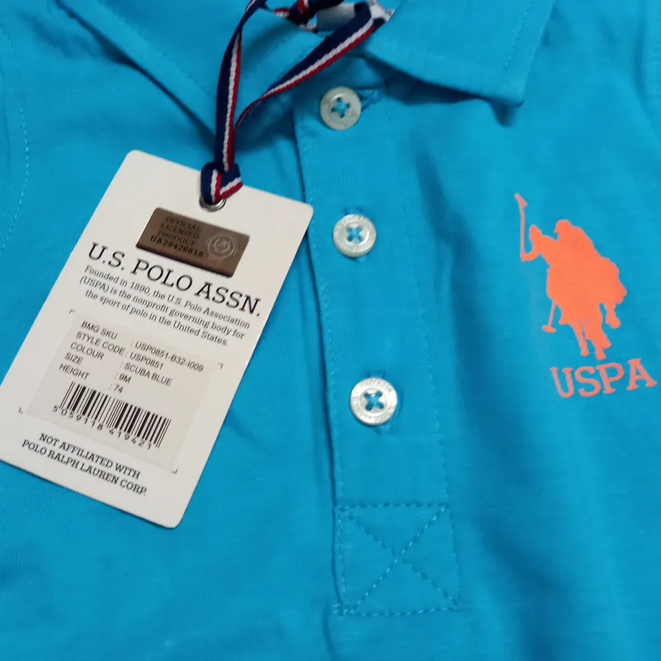 U.S. POLO ASSN KIDS 2-PIECE SET - 9M