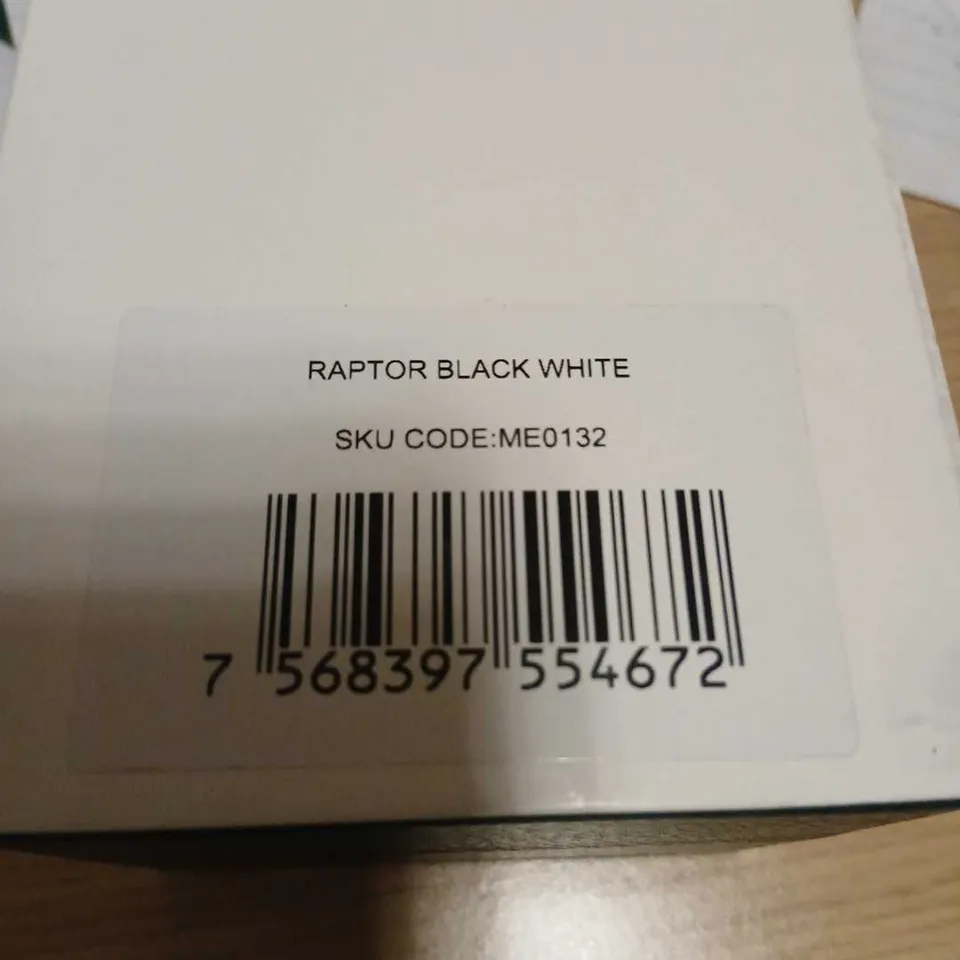 MANN EGERTON RAPTOR BLACK WHITE WATCH – ME0132 