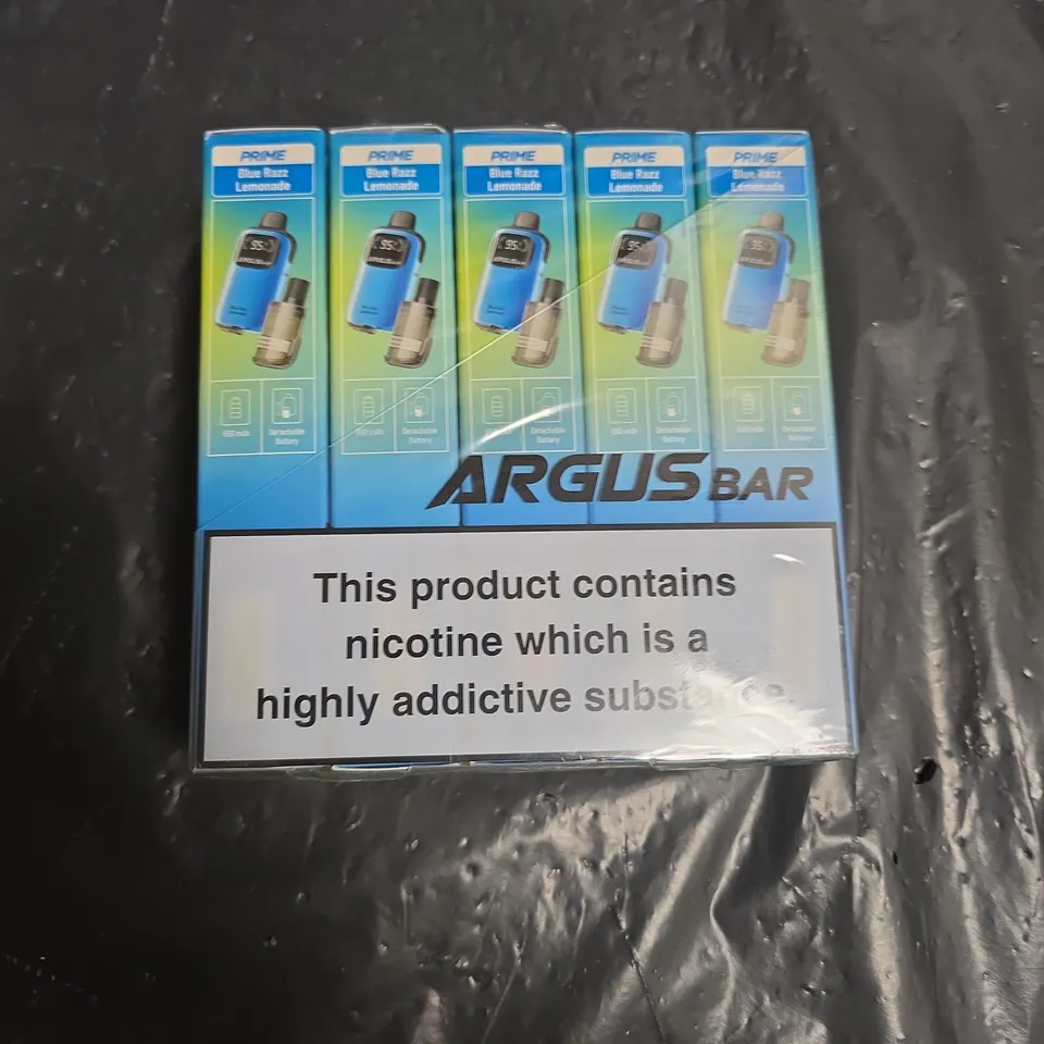 ARGUSBAR PRIME DISPOSABLE VAPE – BLUE RAZ LEMONADE, 6000 PUFFS