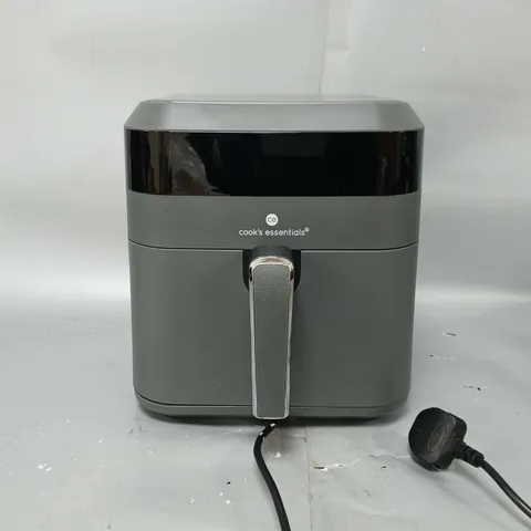 BOXED COOK'S ESSENTIALS 5.8L AIR FRYER IN SLATE GREY