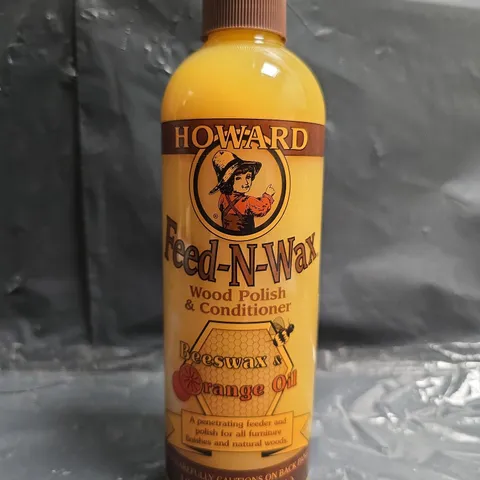HOWARD FEED-N-WAX WOOD POLISH & CONDITIONER (473ML)