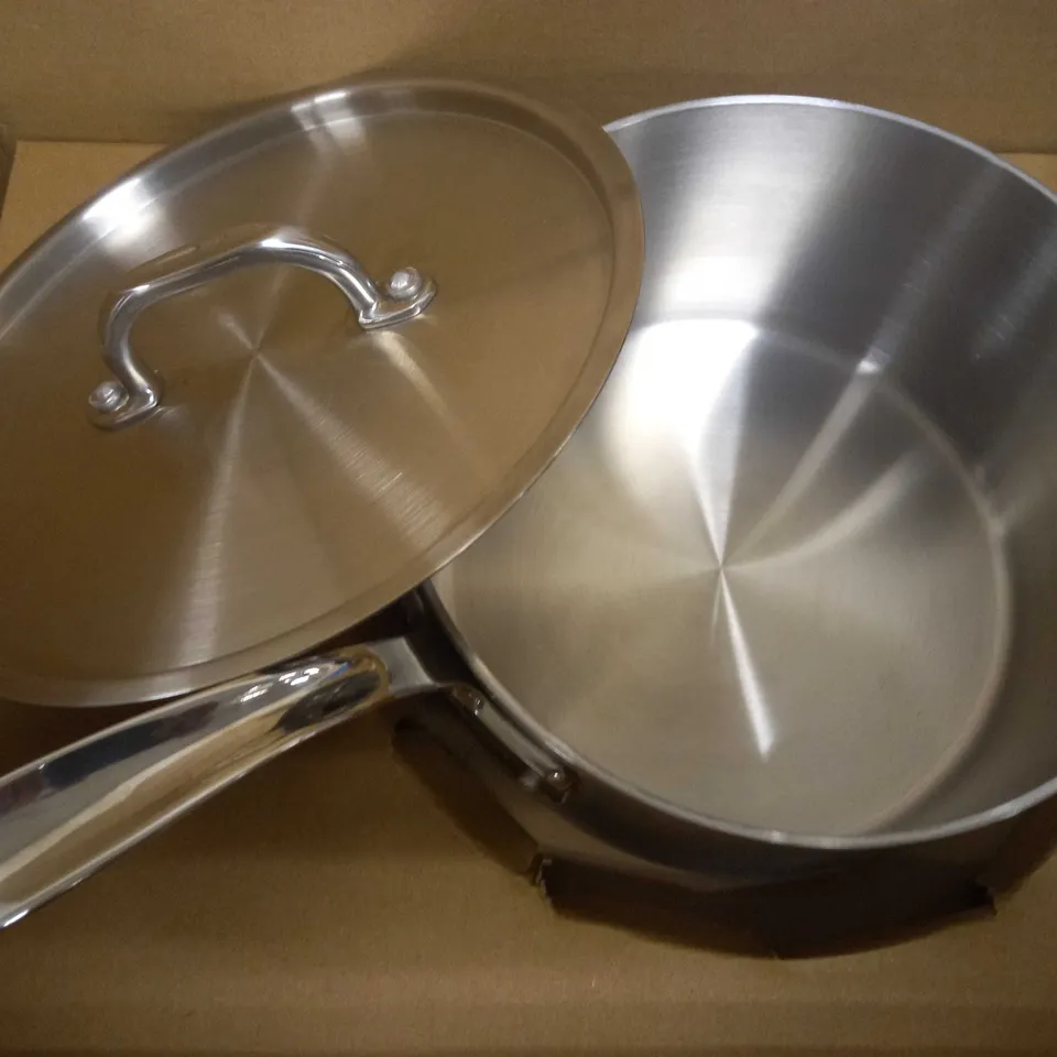 SAMUEL GROVES - 16CM STAINLESS STEEL TRI-PLY SAUCEPAN