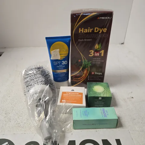 APPROXIMATELY 15 ASSORTED HEALTH & BEAUTY PRODUCTS TO INCLUDE HAIR DYE SHAMPOO, SELF TAN DROPS, REPOSE NIGHT CREAM ETC