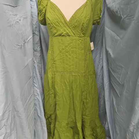 FREE PEOPLE GREEN DRESS β WOMEN'S, SIZE L-G