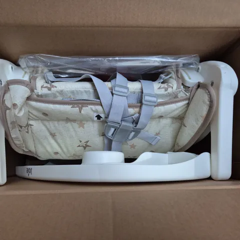 JOIE HIGH CHAIR β FOLDABLE, STAR FABRIC, ONE-HAND FOLD