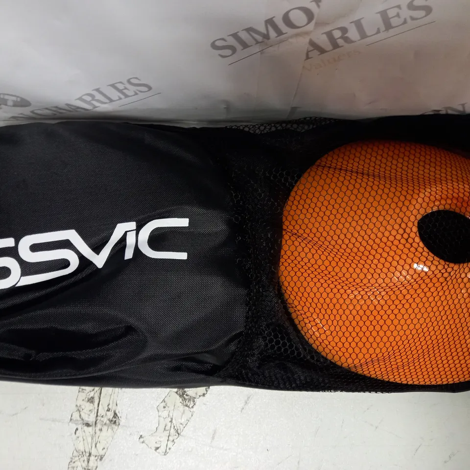 BOXED YISSVIC FOOTBALL TRAINING KIT FOR KIDS IN ORANGE