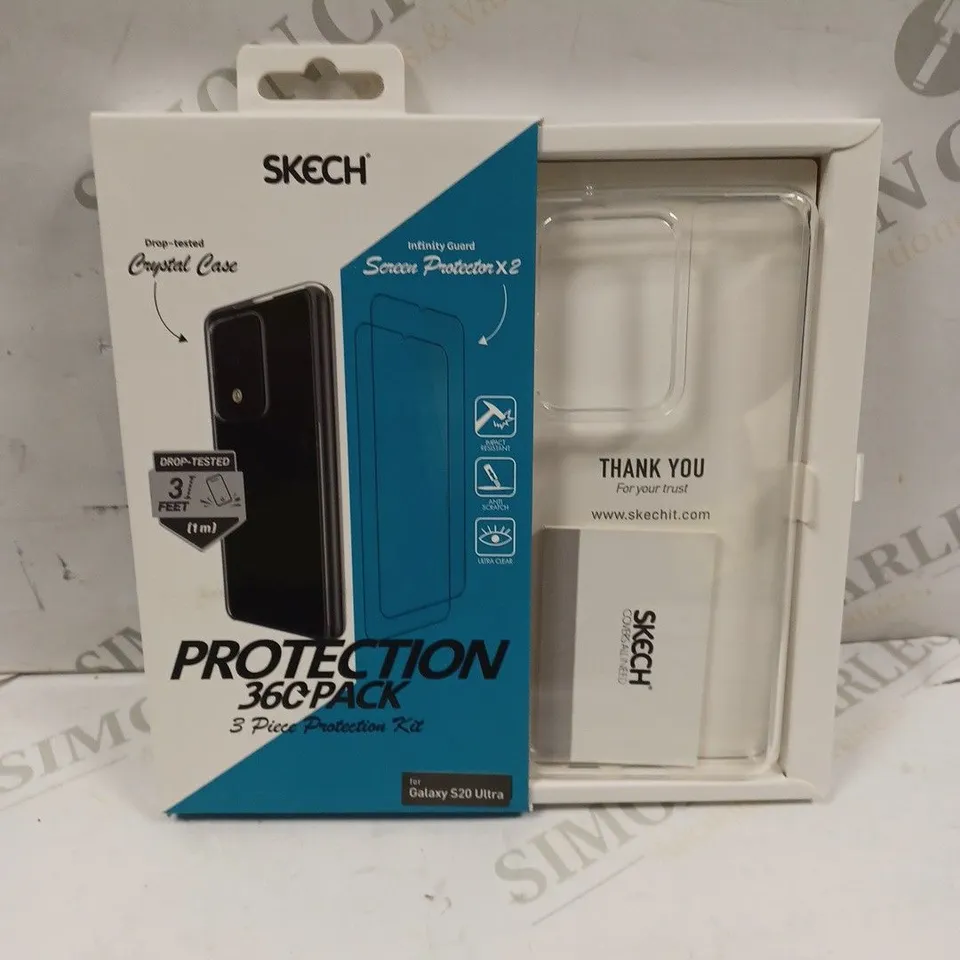 BOX OF 5 SKECH PROTECTION 360 PACK - SAMSUNG GALAXY S20 ULTRA 