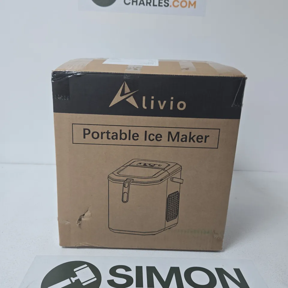 LIVIO PORTABLE ICE MAKER – BOXED