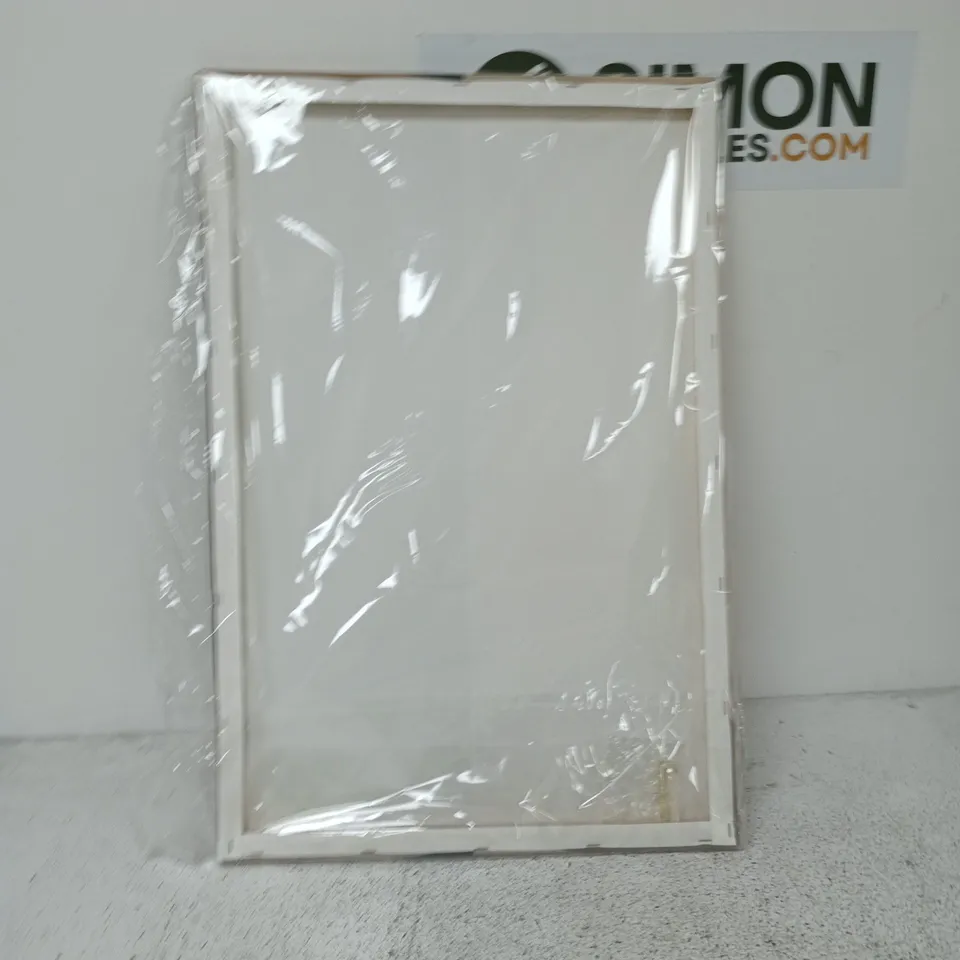 FRAMED ABSTRACT PRINT – WHITE FRAME