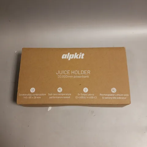 BOXED SEALED ALPKIT 20000 POWERBANK