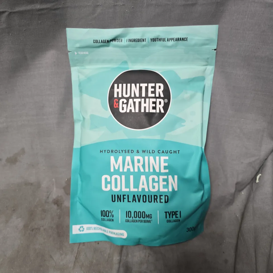 HUNTER & GATHER MARINE COLLAGEN UNFLAVOURED (300G)