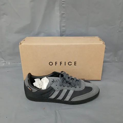 BOXED PAIR OF ADIDAS SAMBA OG GREY UK 11.5