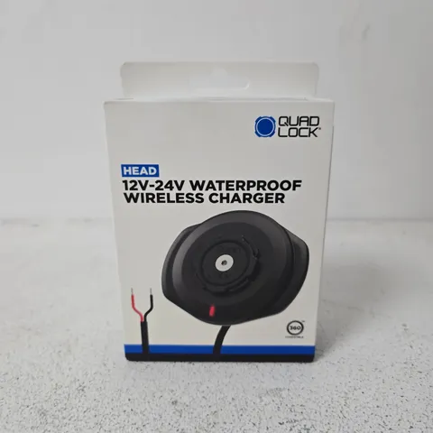 BOXED QUADLOCK 12V24V WATERPROOF WIRELESS CHARGER