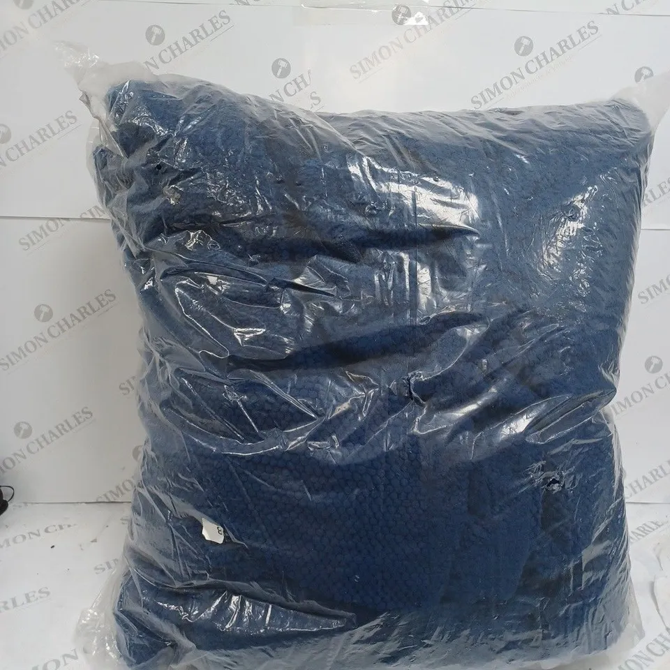 COZEE HOME FLEECE AND SHERPA 4 PIECE DUVET SET NAVY KING