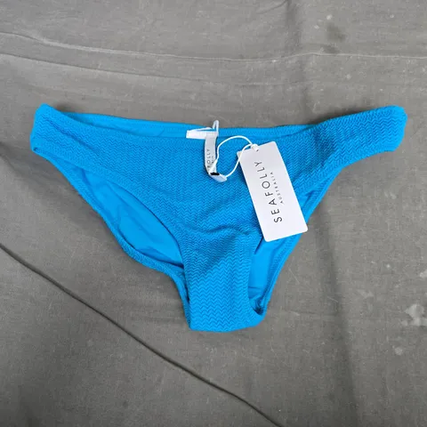SEAFOLLY AUSTRALIA BLUE BIKINI BOTTOM – UK 12