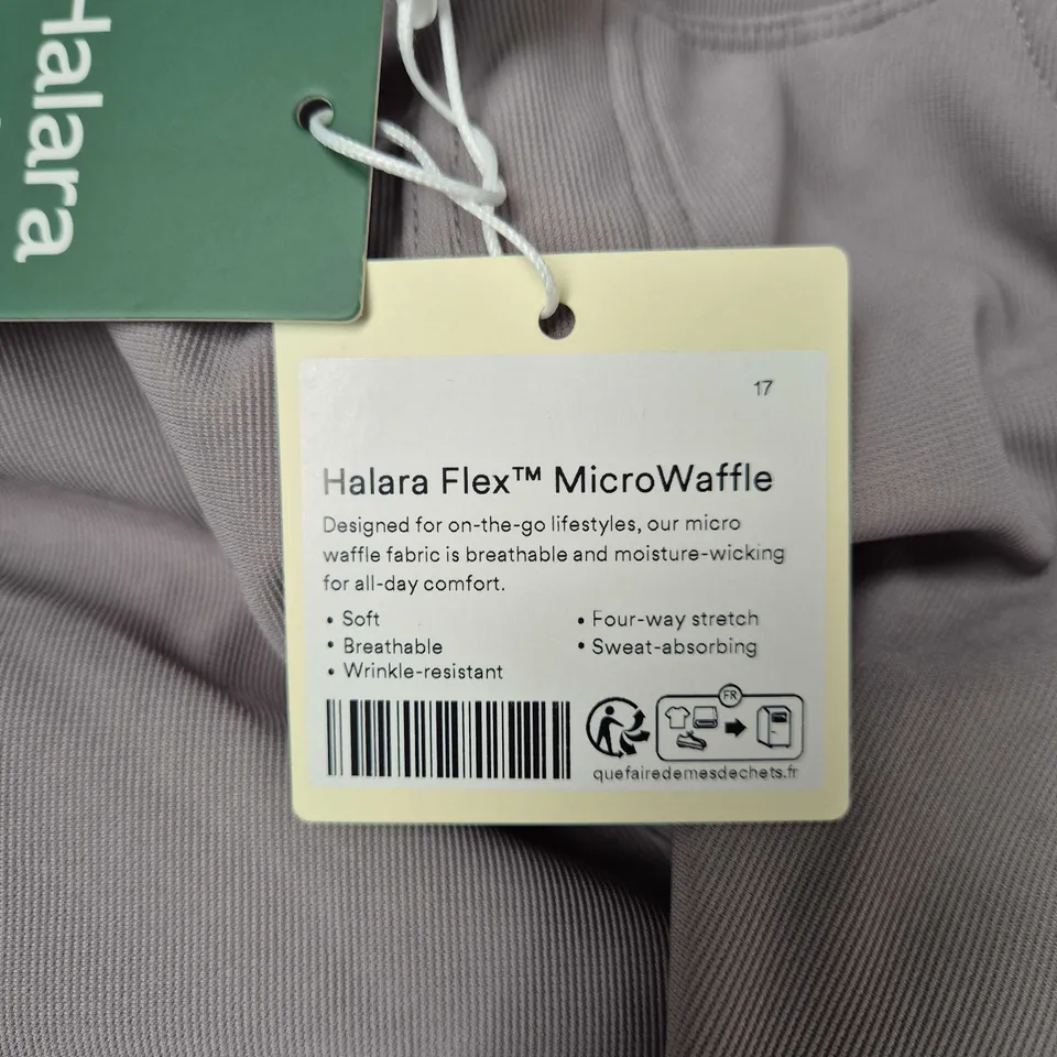 HALARA FLEX MICROWAFFLE TROUSERS – M TALL, GREY